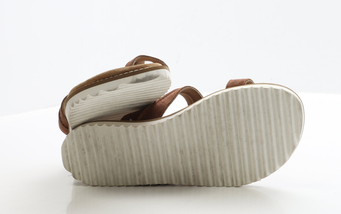 NEXT Womens Brown Suede Slingback Sandal UK 7 41