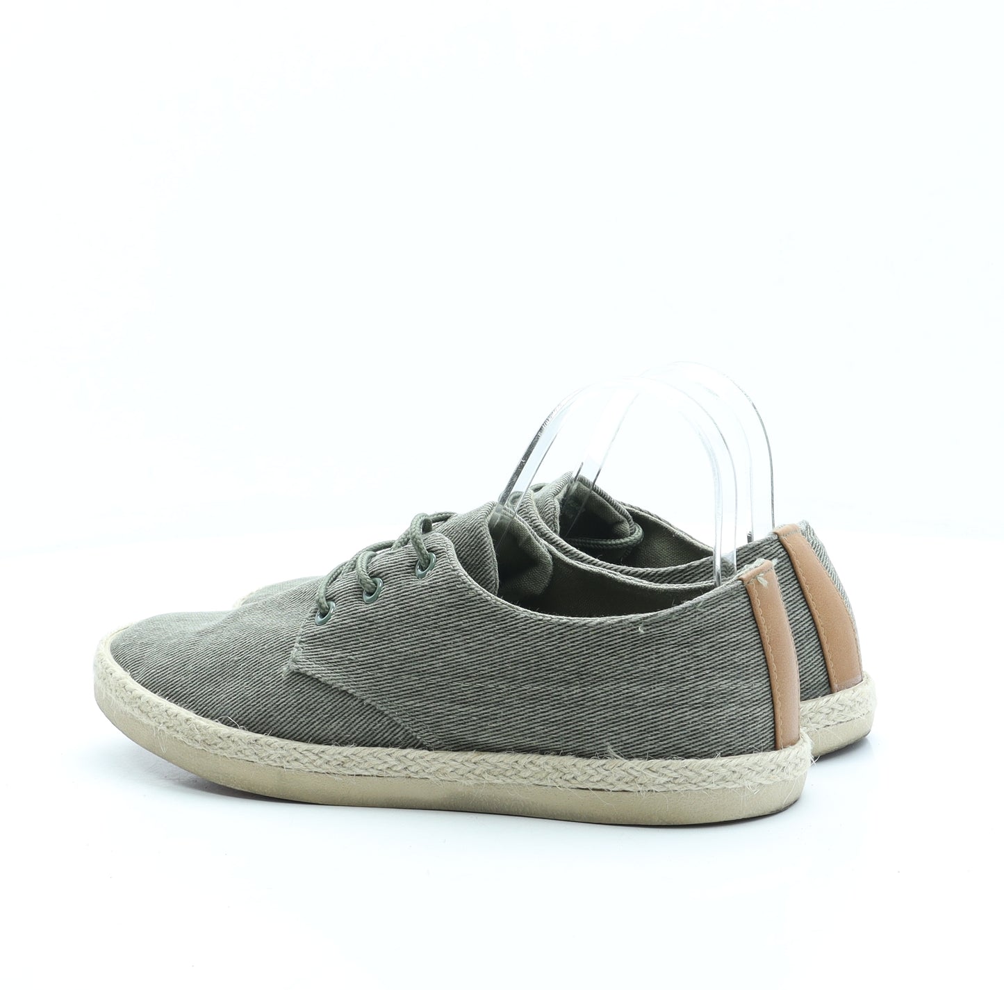 Primark Mens Green Fabric Trainer UK 9 43 US 10
