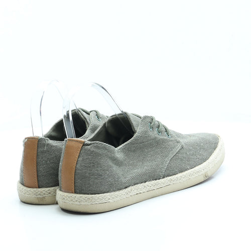 Primark Mens Green Fabric Trainer UK 9 43 US 10