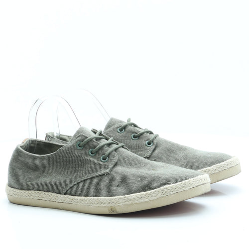 Primark Mens Green Fabric Trainer UK 9 43 US 10