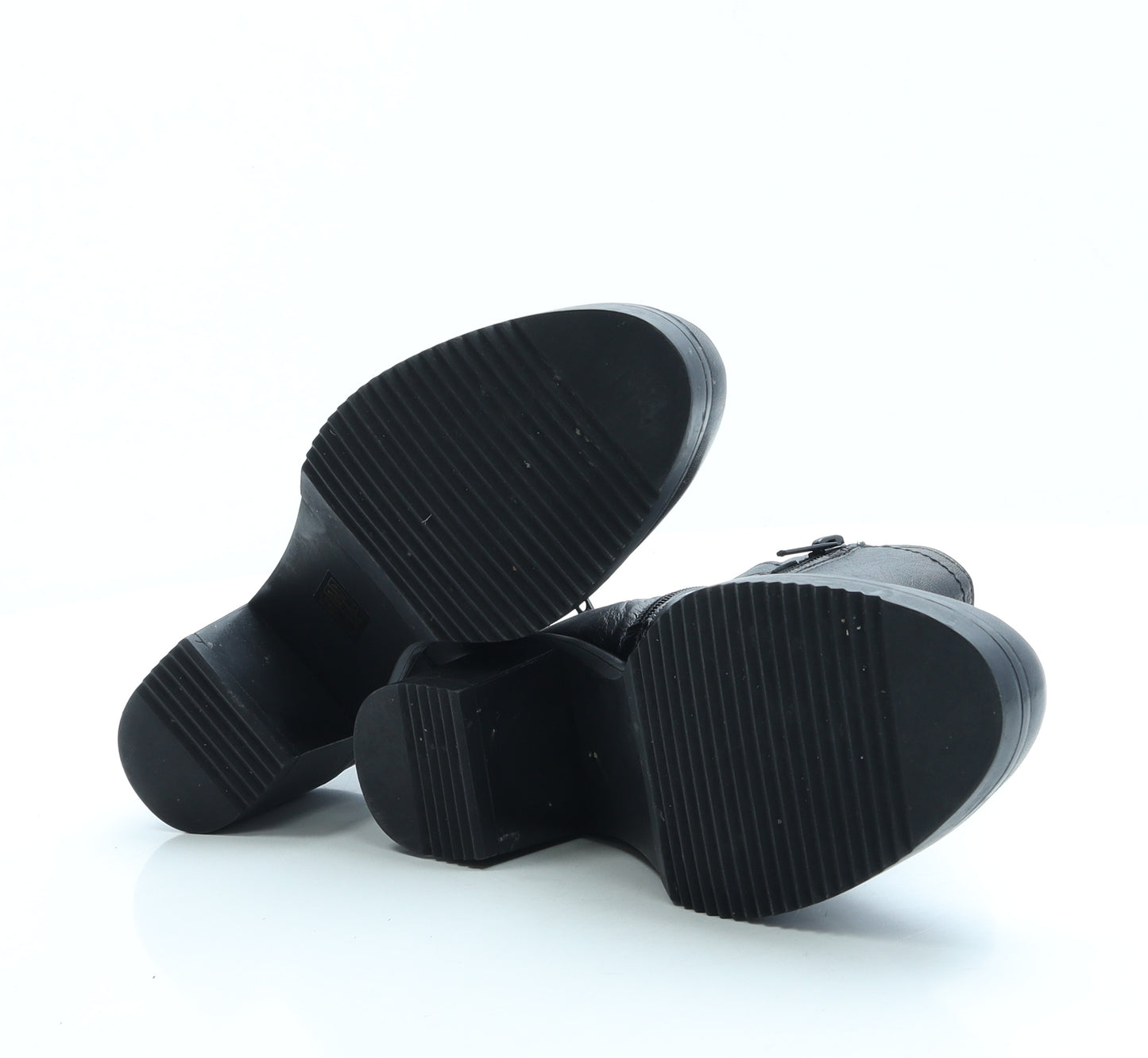 Suite 009 Womens Black Leather Chelsea Boot UK 4 37