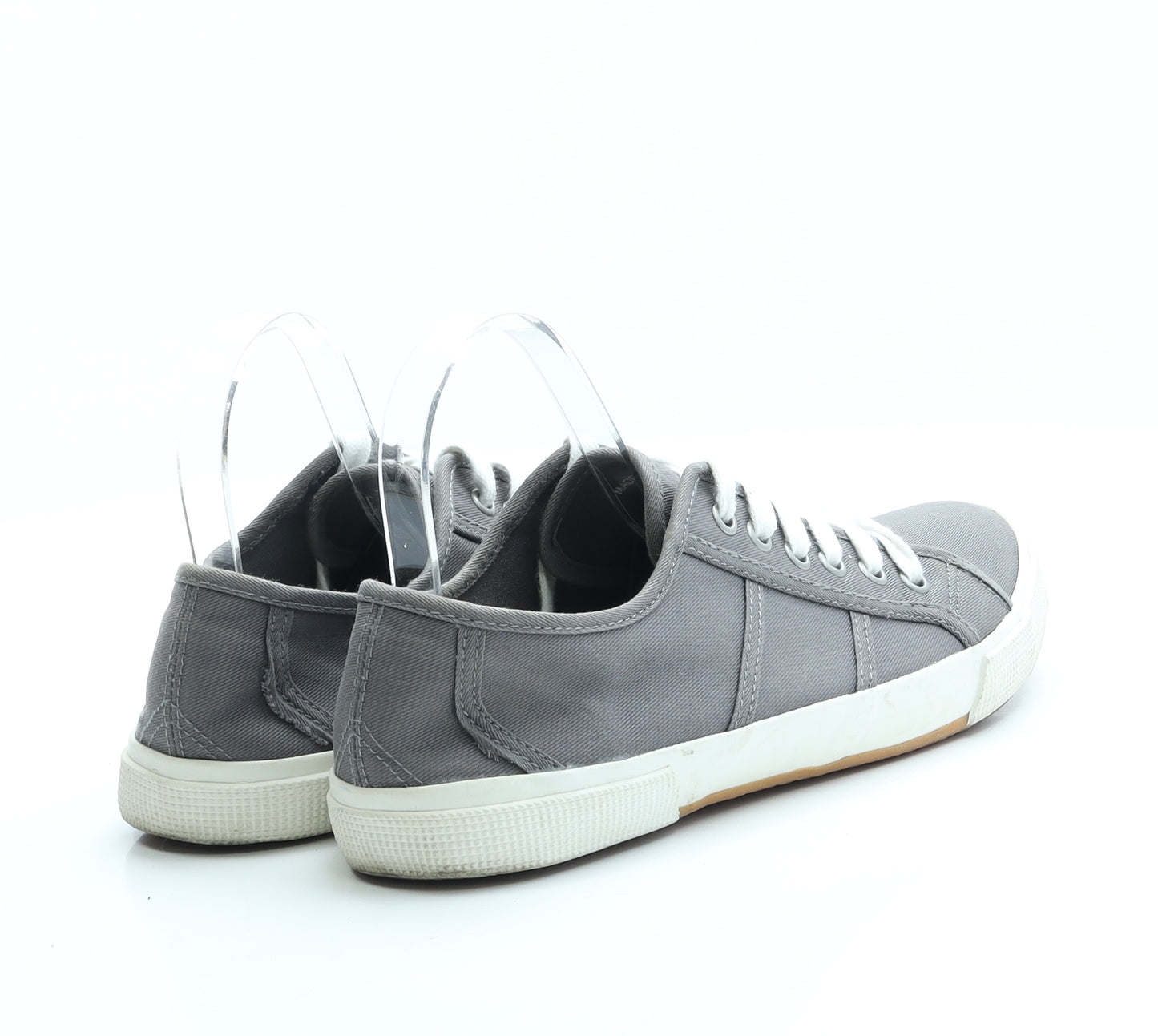 Fit For Porpoce Mens Grey Fabric Trainer UK 7 41