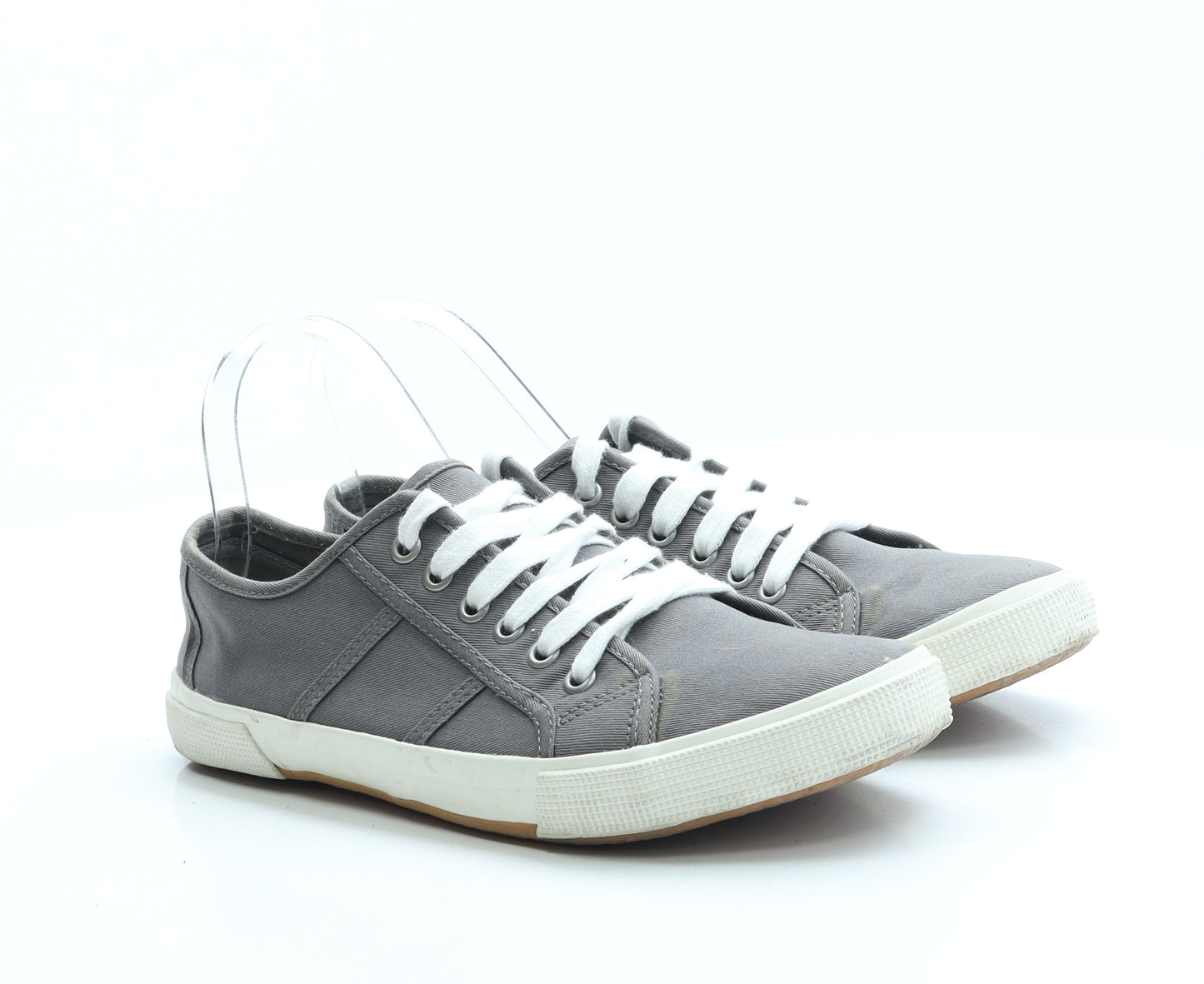 Fit For Porpoce Mens Grey Fabric Trainer UK 7 41