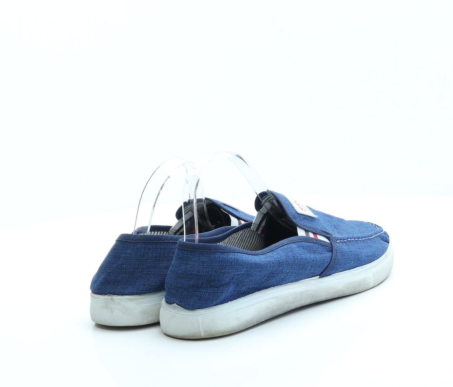 Fashion Xiuxian Mens Blue Polyester Loafer Casual UK 9.5 43