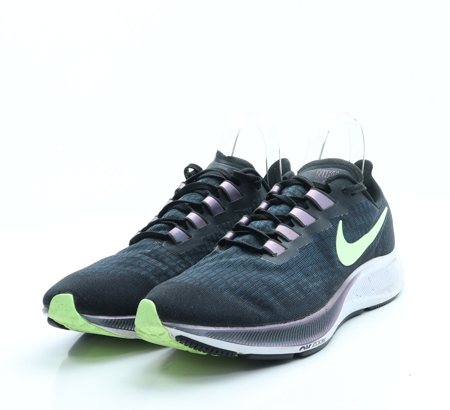 Nike Womens Black Polyester Trainer UK 7.5 42 - Unisex