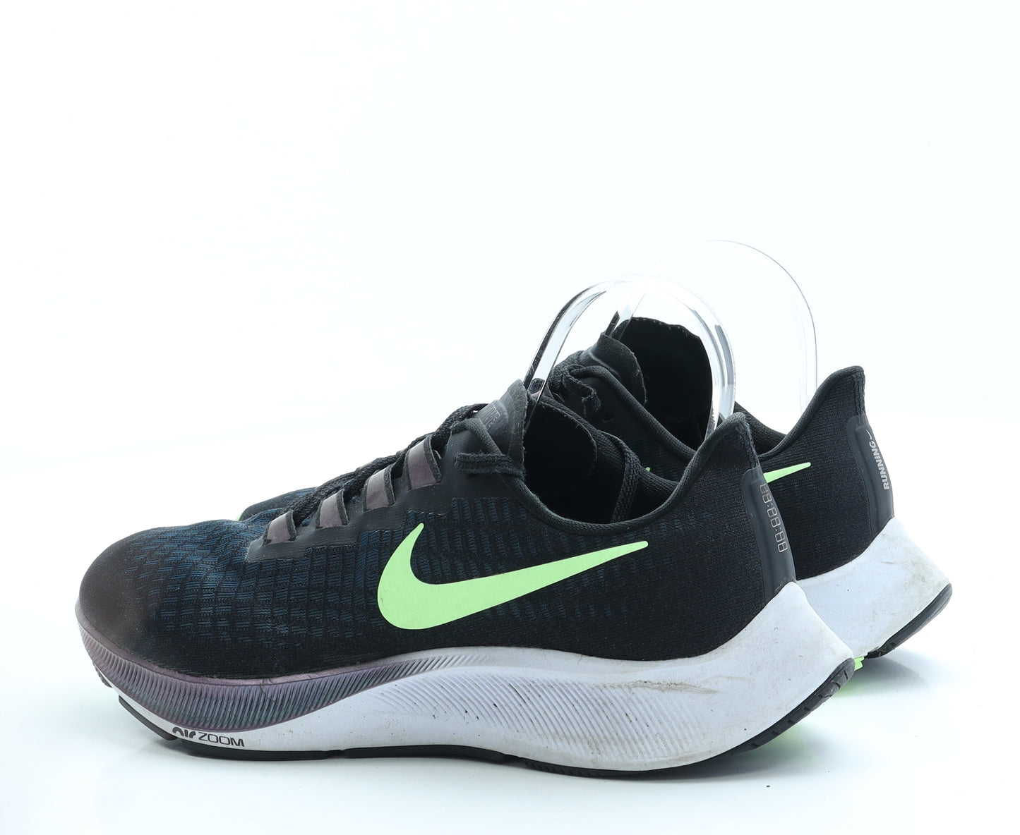 Nike Womens Black Polyester Trainer UK 7.5 42 - Unisex