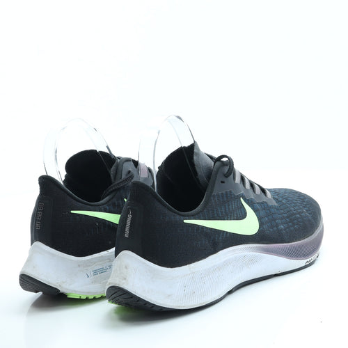 Nike Womens Black Polyester Trainer UK 7.5 42 - Unisex