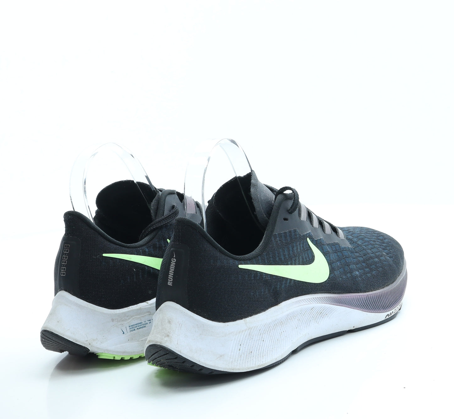 Nike Womens Black Polyester Trainer UK 7.5 42 - Unisex