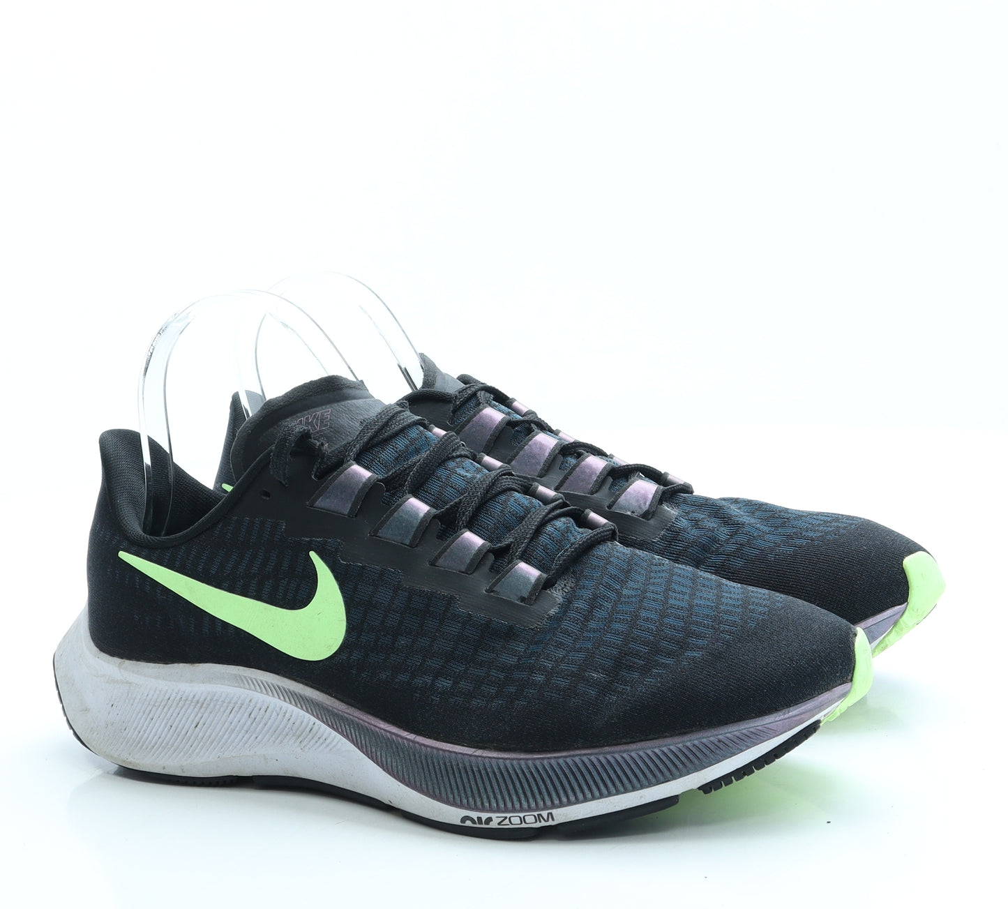 Nike Womens Black Polyester Trainer UK 7.5 42 - Unisex