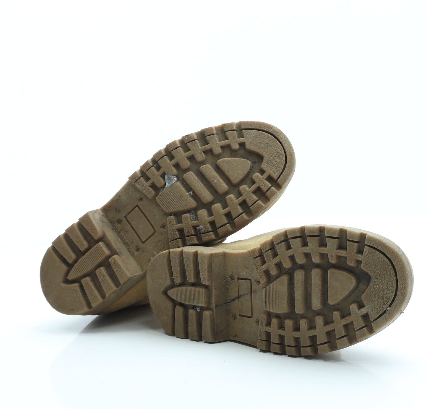 Preworn Womens Beige Polyester Desert Boot UK 4 37