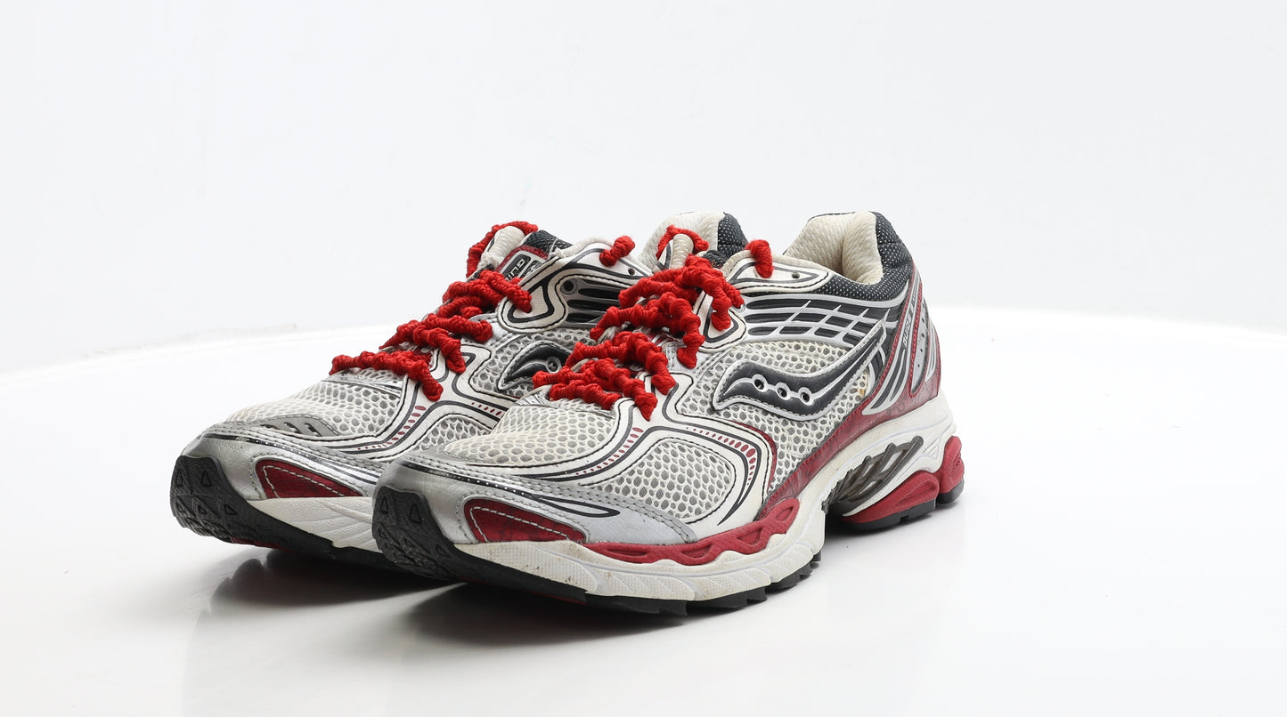 Saucony Mens White Polyester Trainer UK 8 42.5