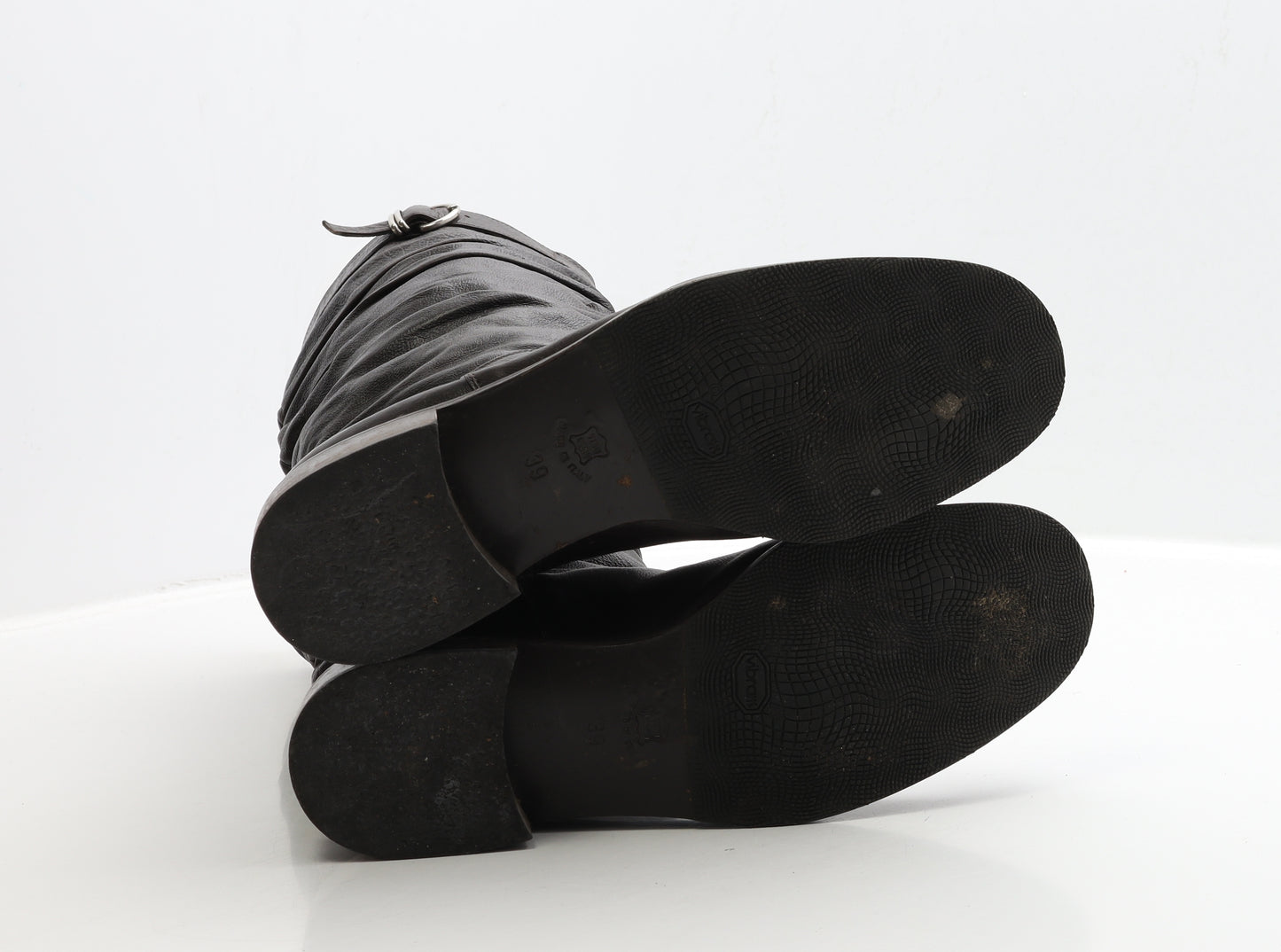 Paul Costelloe Womens Brown Leather Bootie Boot UK 6 39