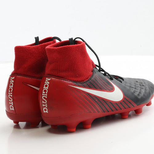 Nike Boys Black Polyester Trainer UK 3 35.5