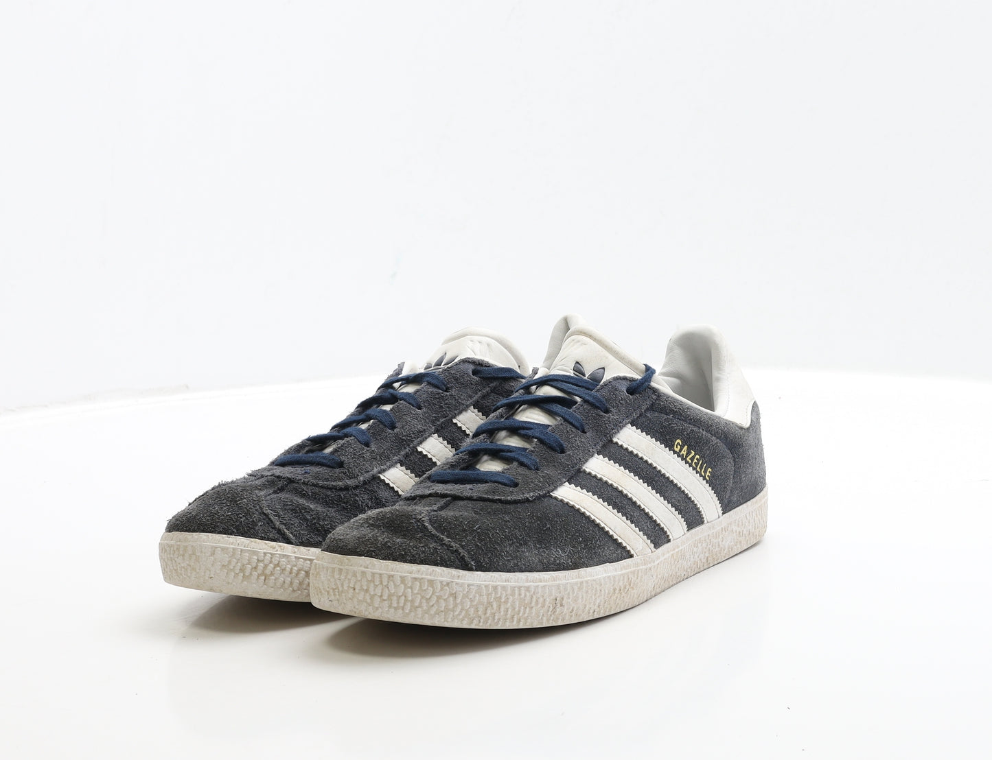 adidas Womens Blue Suede Trainer UK 5.5 38.5 - Gazelle
