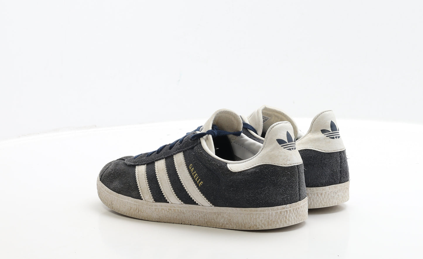 adidas Womens Blue Suede Trainer UK 5.5 38.5 - Gazelle