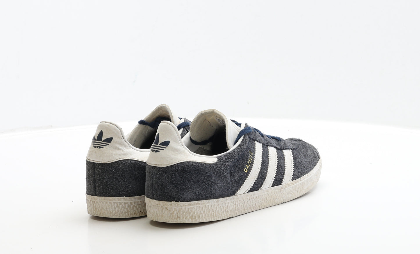 adidas Womens Blue Suede Trainer UK 5.5 38.5 - Gazelle