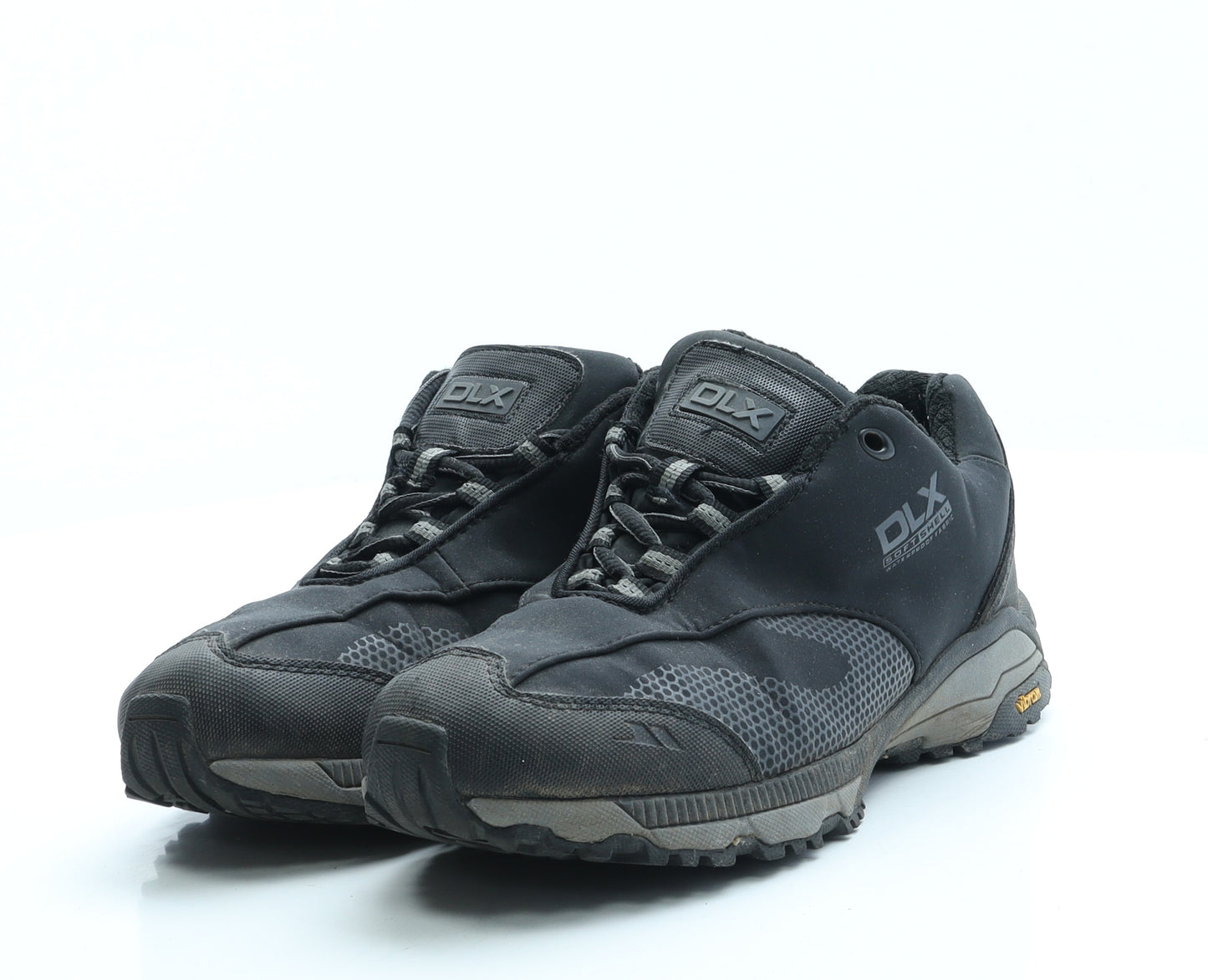 DLX Womens Black Polyester Trainer UK 5 38