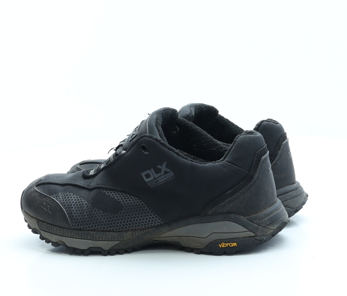 DLX Womens Black Polyester Trainer UK 5 38
