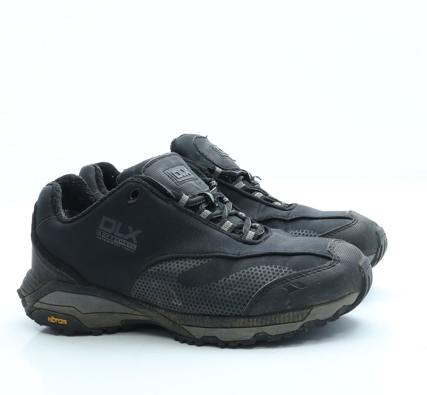 DLX Womens Black Polyester Trainer UK 5 38