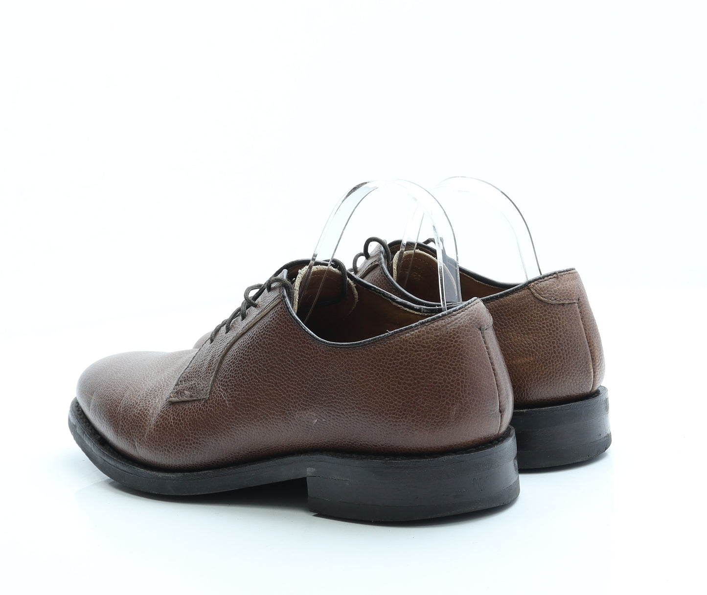 Samuel Windsor Mens Brown Leather Oxford Dress UK 8.5