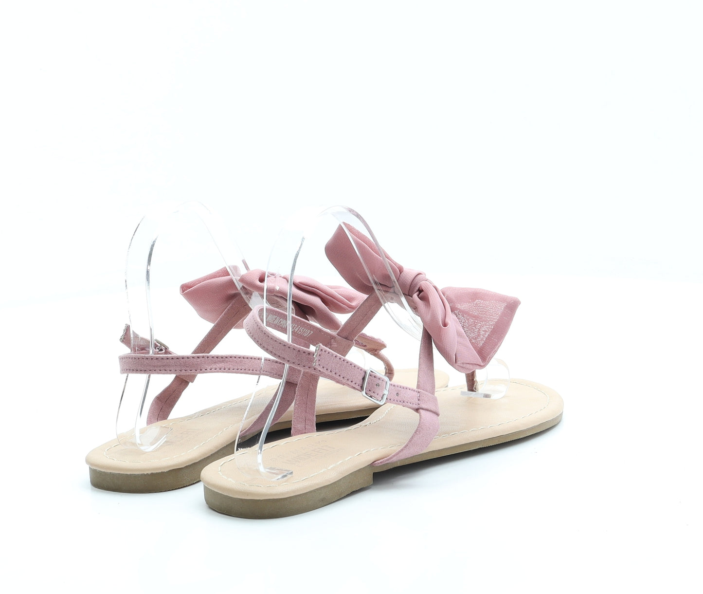 Primark Womens Pink Polyester Thong Sandal UK 6 39 US 8