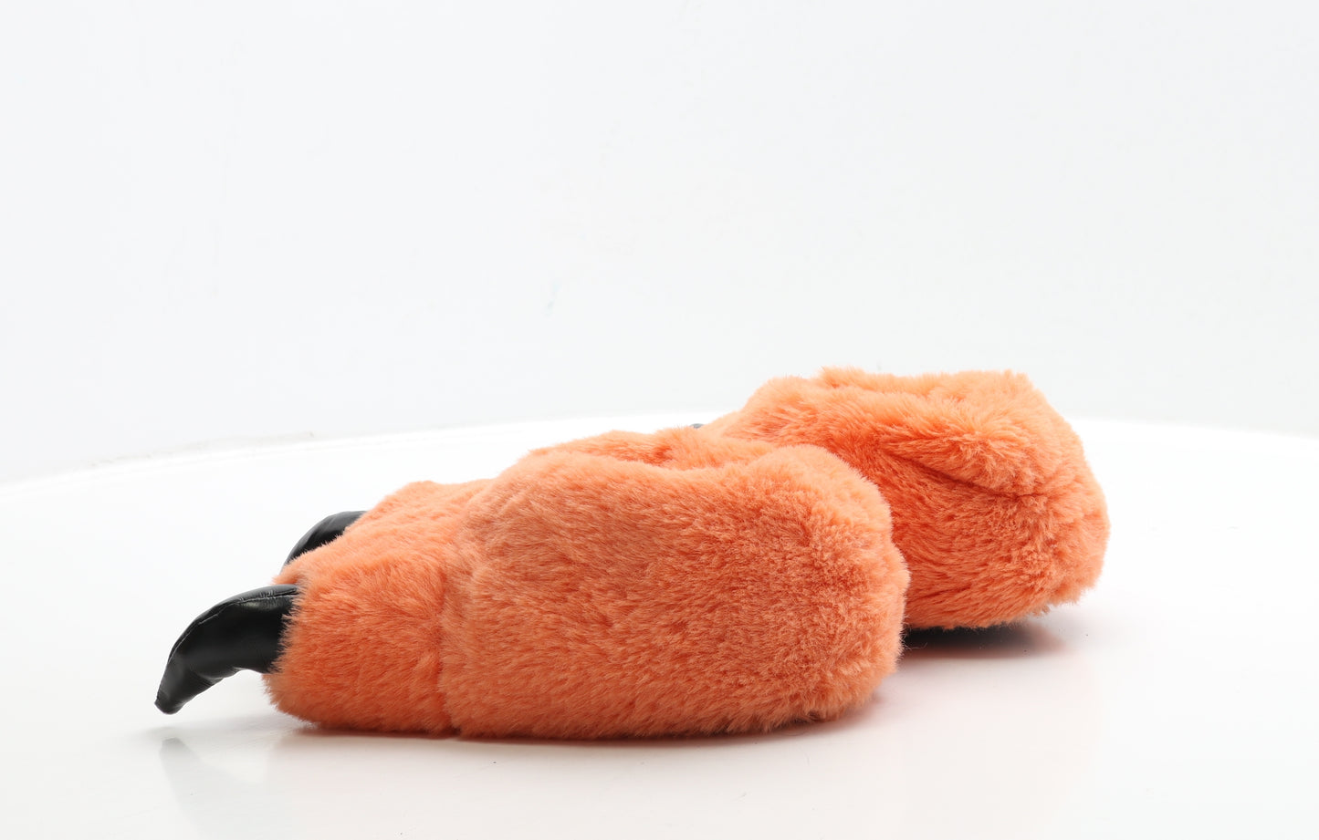 Preworn Boys Orange Polyester Slider Slipper UK 12 29 - Monster Claw