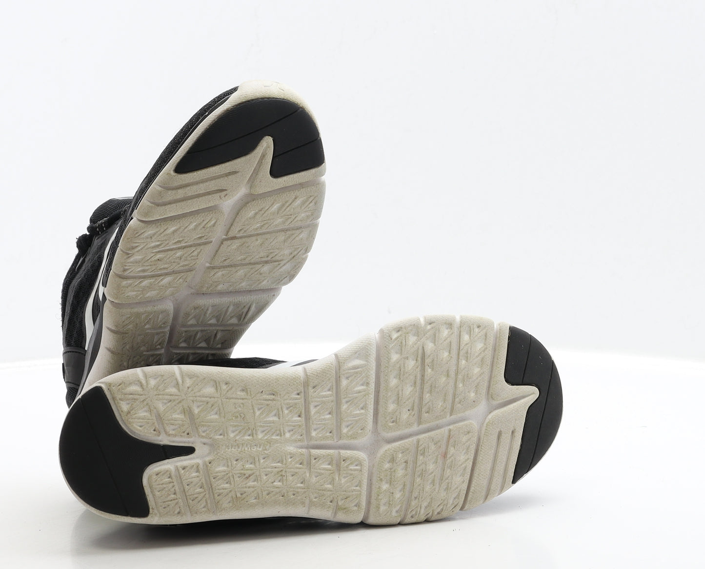 DECATHLON Womens Black Polyester Trainer UK 3 36