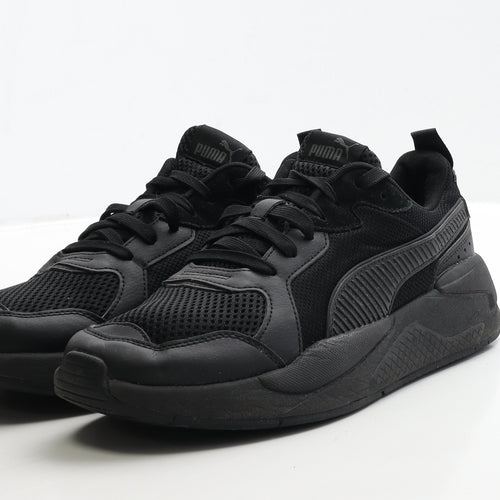 PUMA Mens Black Polyester Trainer UK 8 42
