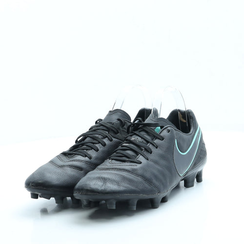 Nike Mens Black Leather Trainer UK 7.5 42