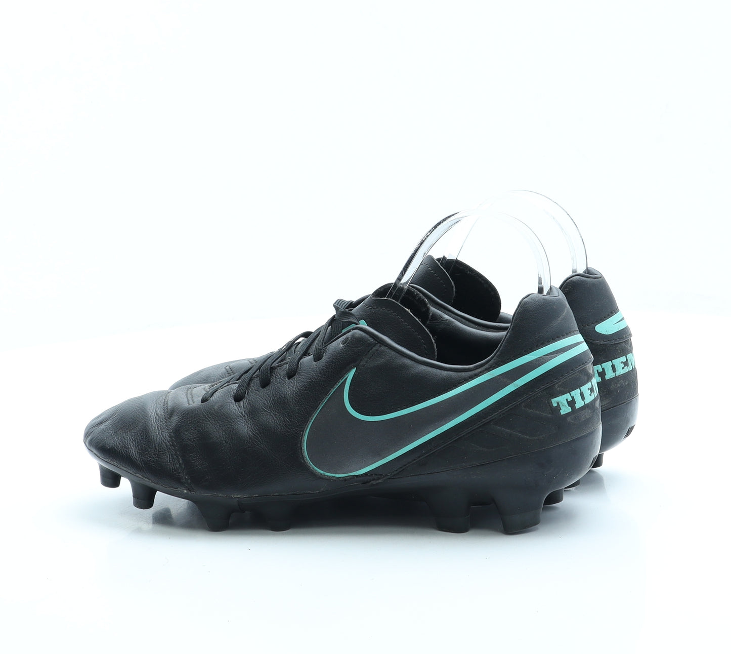 Nike Mens Black Leather Trainer UK 7.5 42