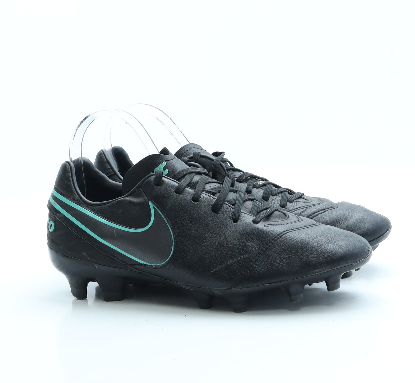 Nike Mens Black Leather Trainer UK 7.5 42