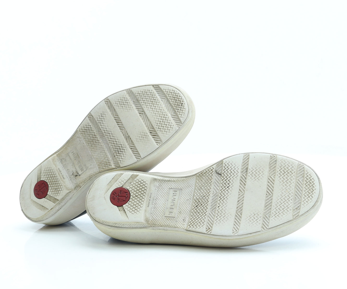 Hunter Womens Black Rubber Flat UK 5