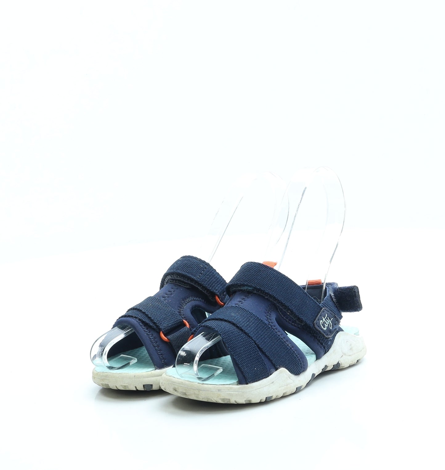 H&M Boys Blue Polyester Slip On Sandal UK 6.5 24