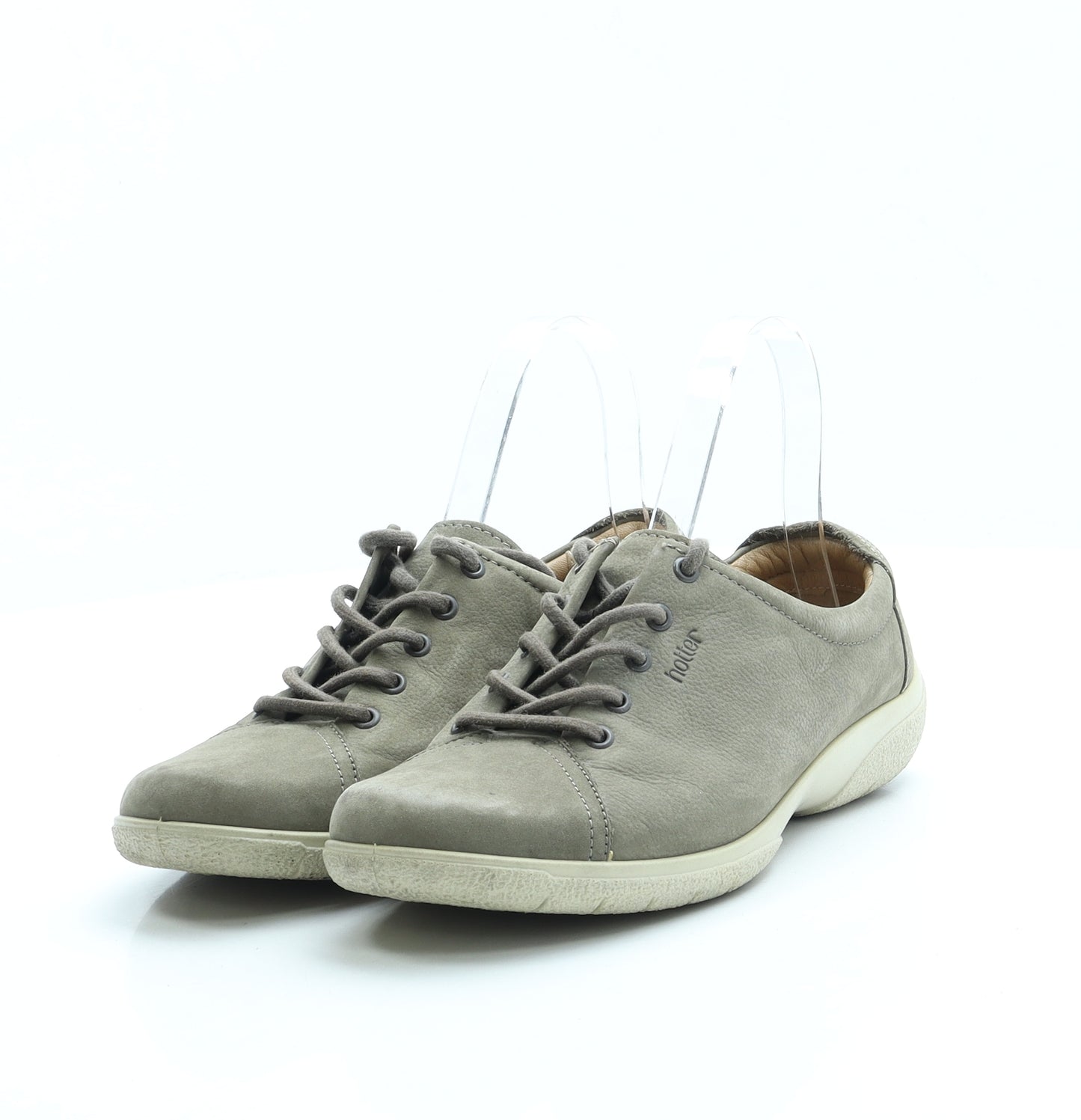 Hotter Womens Green Polyester Trainer UK 4.5 37.5 US 6.5