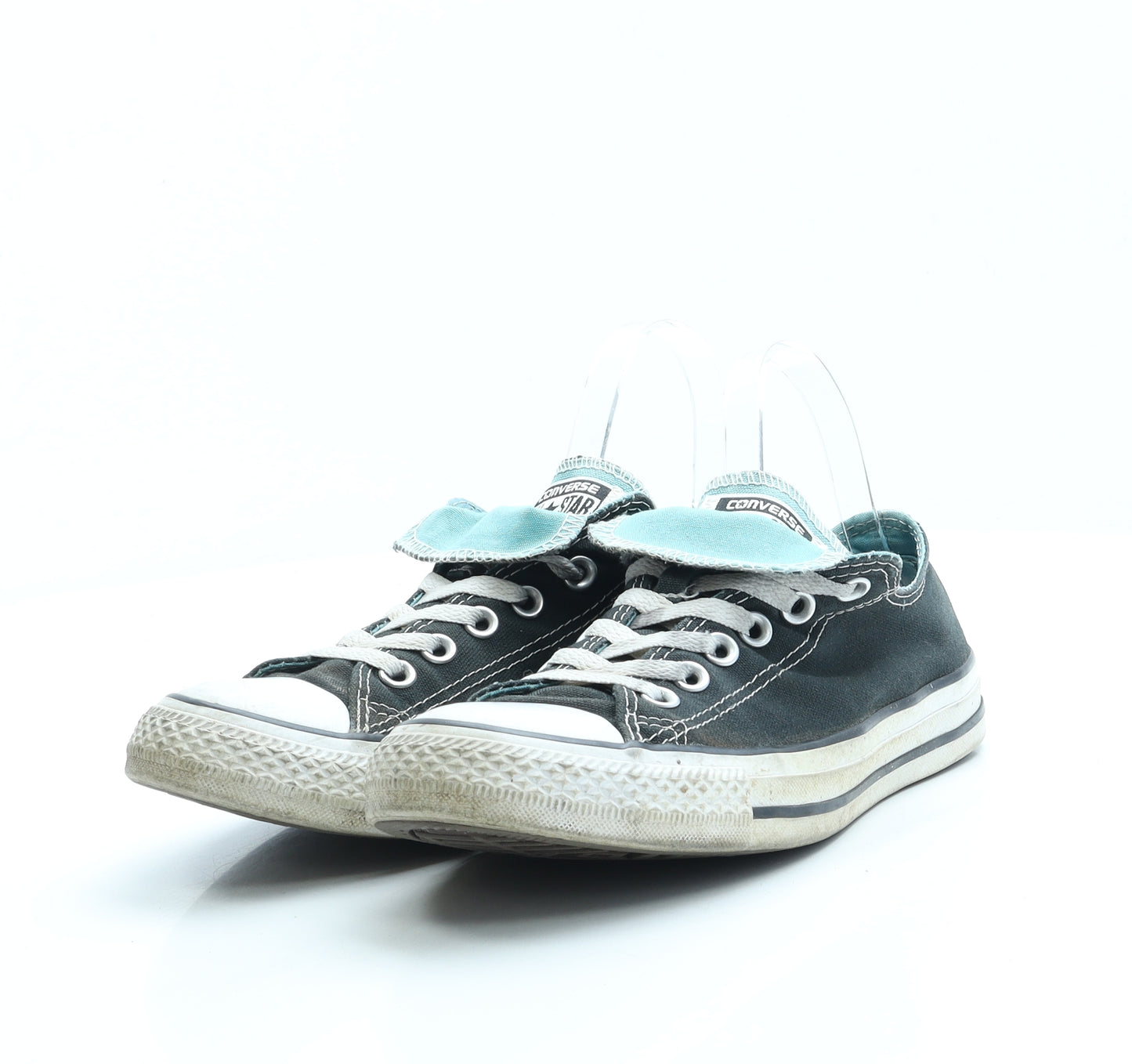 Converse Womens Black Fabric Trainer UK 7 40 US 9
