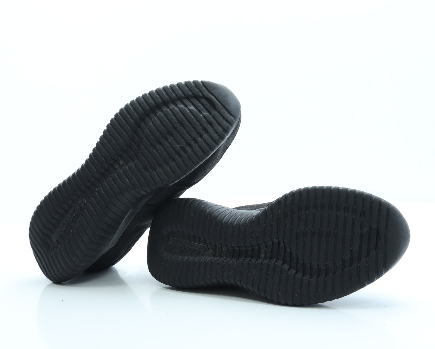 Skechers Mens Black Polyester Trainer UK 10 45