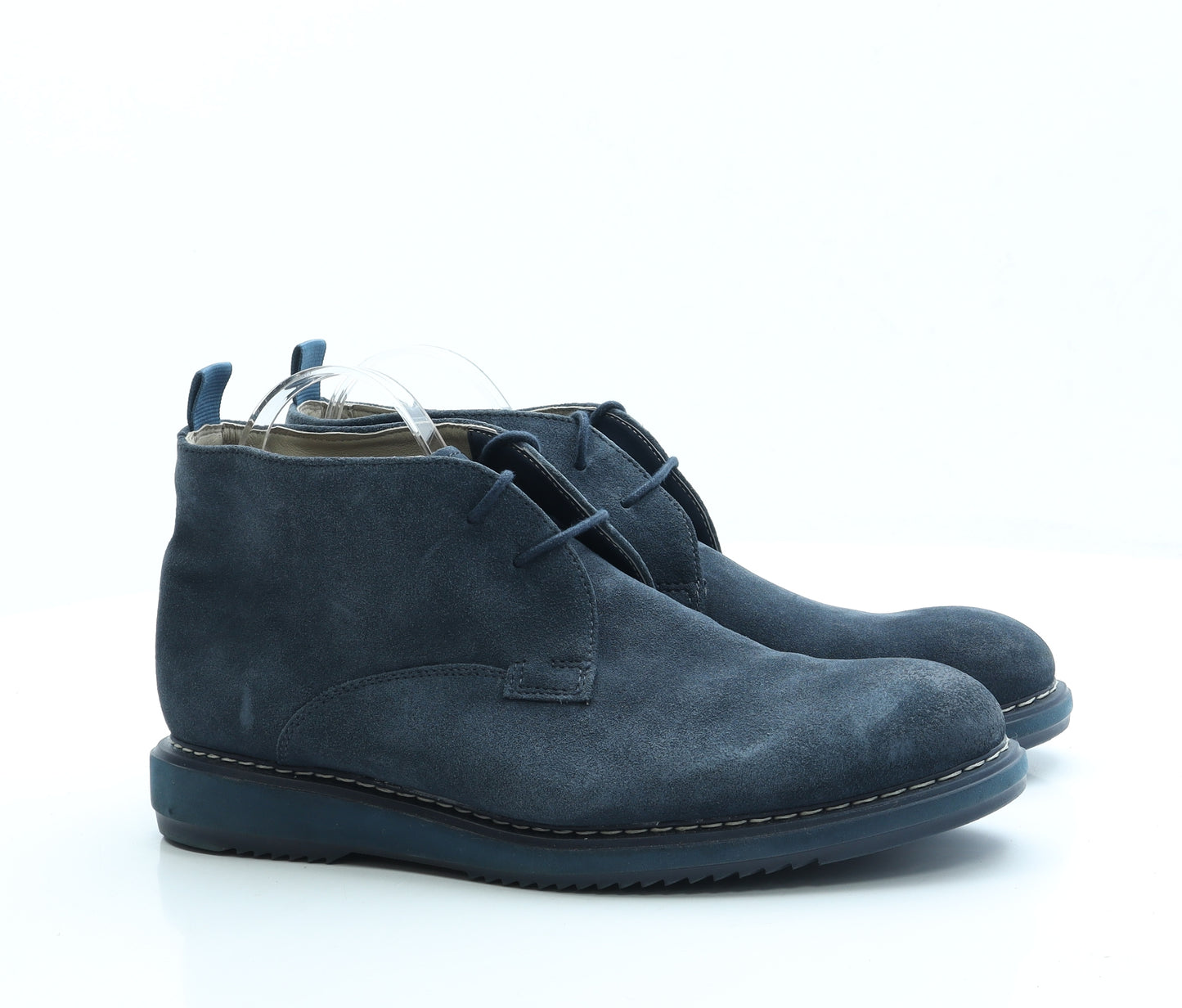 Clarks Mens Blue Suede Desert Boot UK 9 43