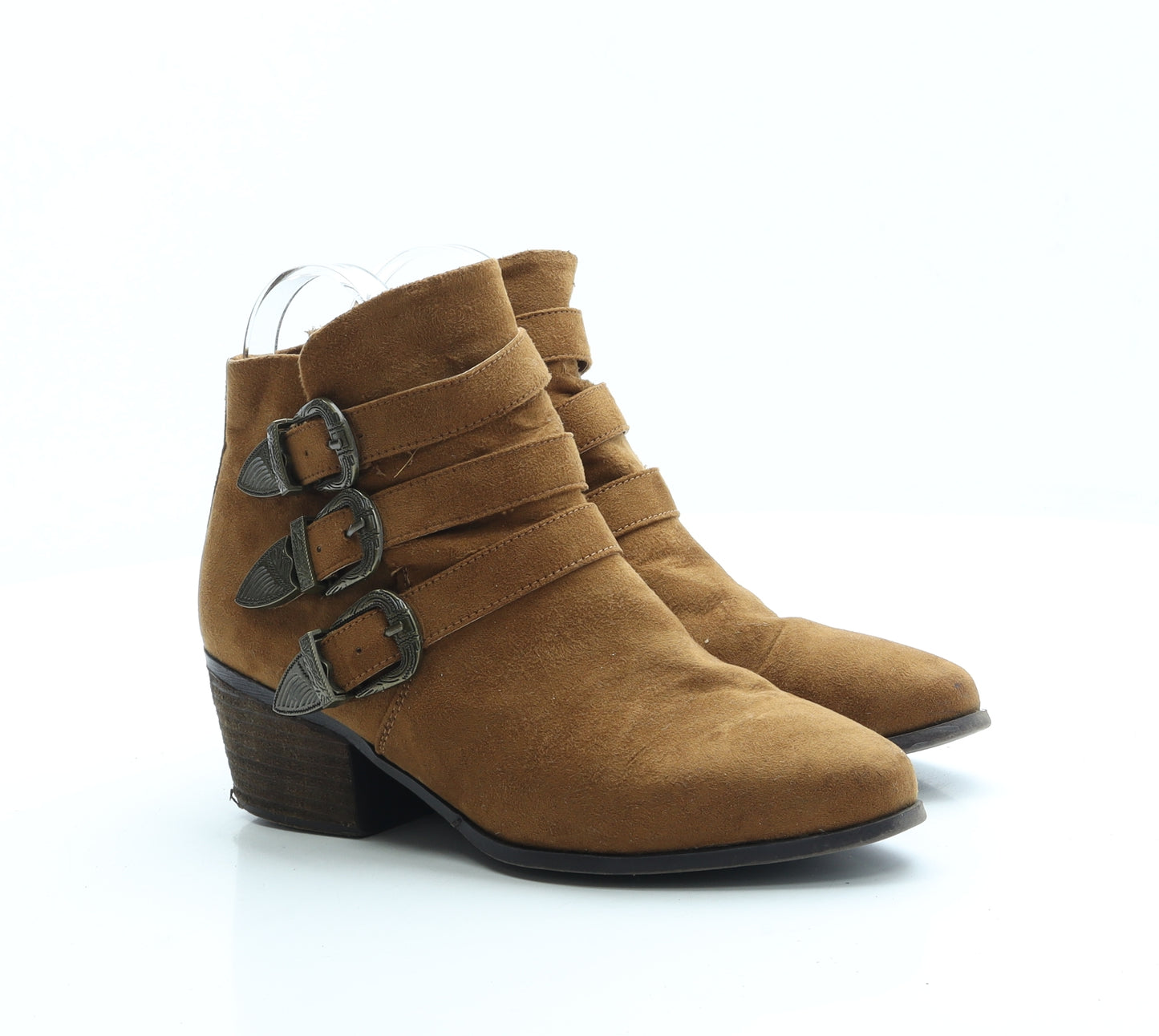 Fiore Womens Brown Suede Cowboy Boot UK 5 38