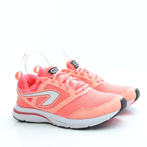 Kalenji Womens Pink Polyester Trainer UK 6 39