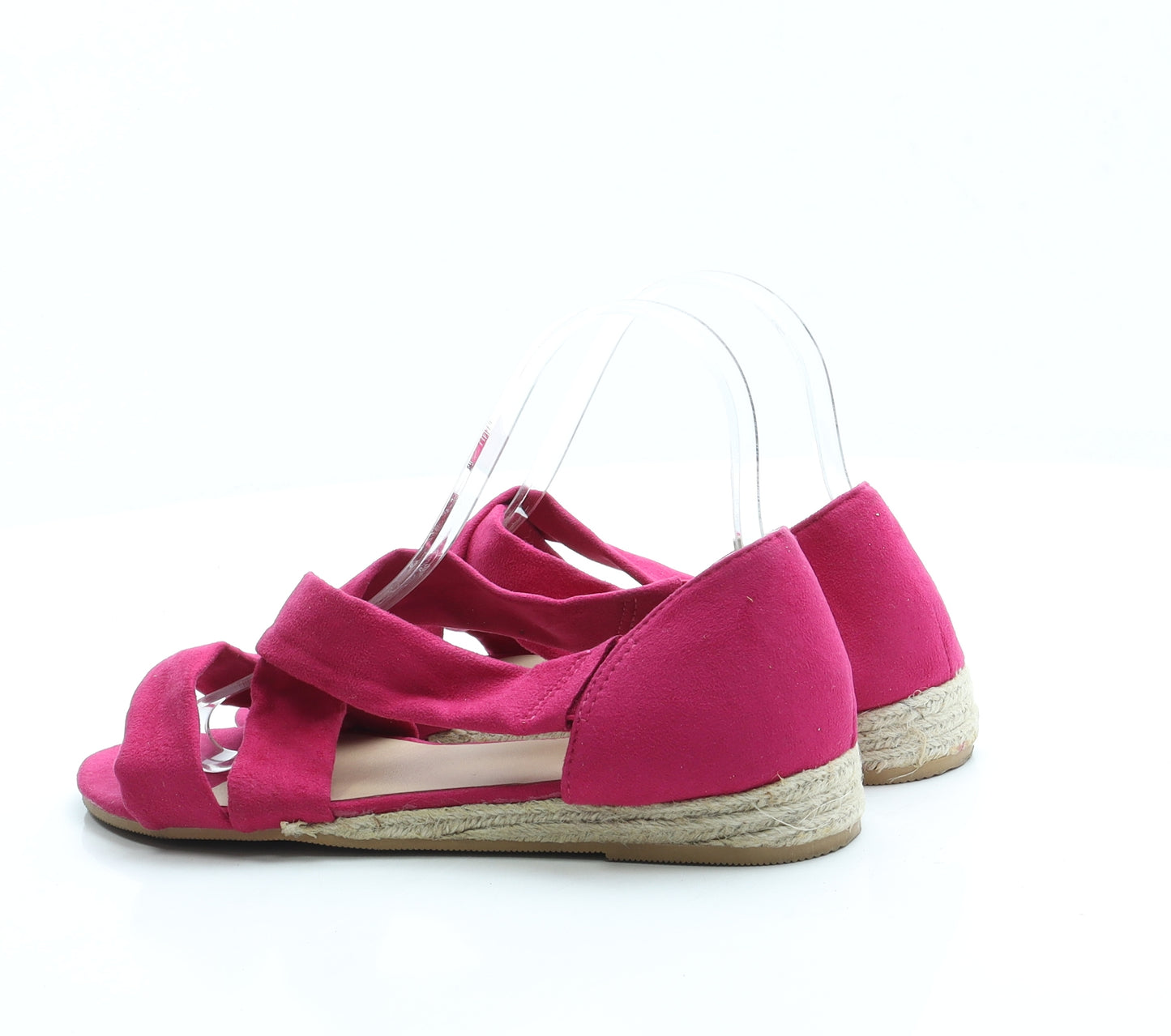 J D Williams Womens Pink Suede Slip On Sandal UK 6 39