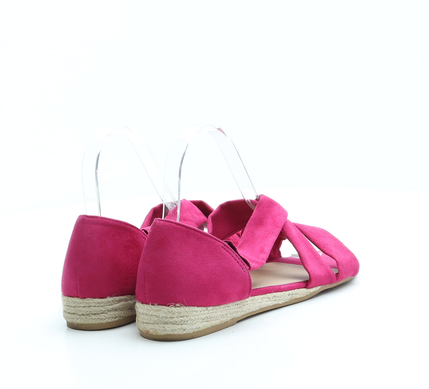 J D Williams Womens Pink Suede Slip On Sandal UK 6 39