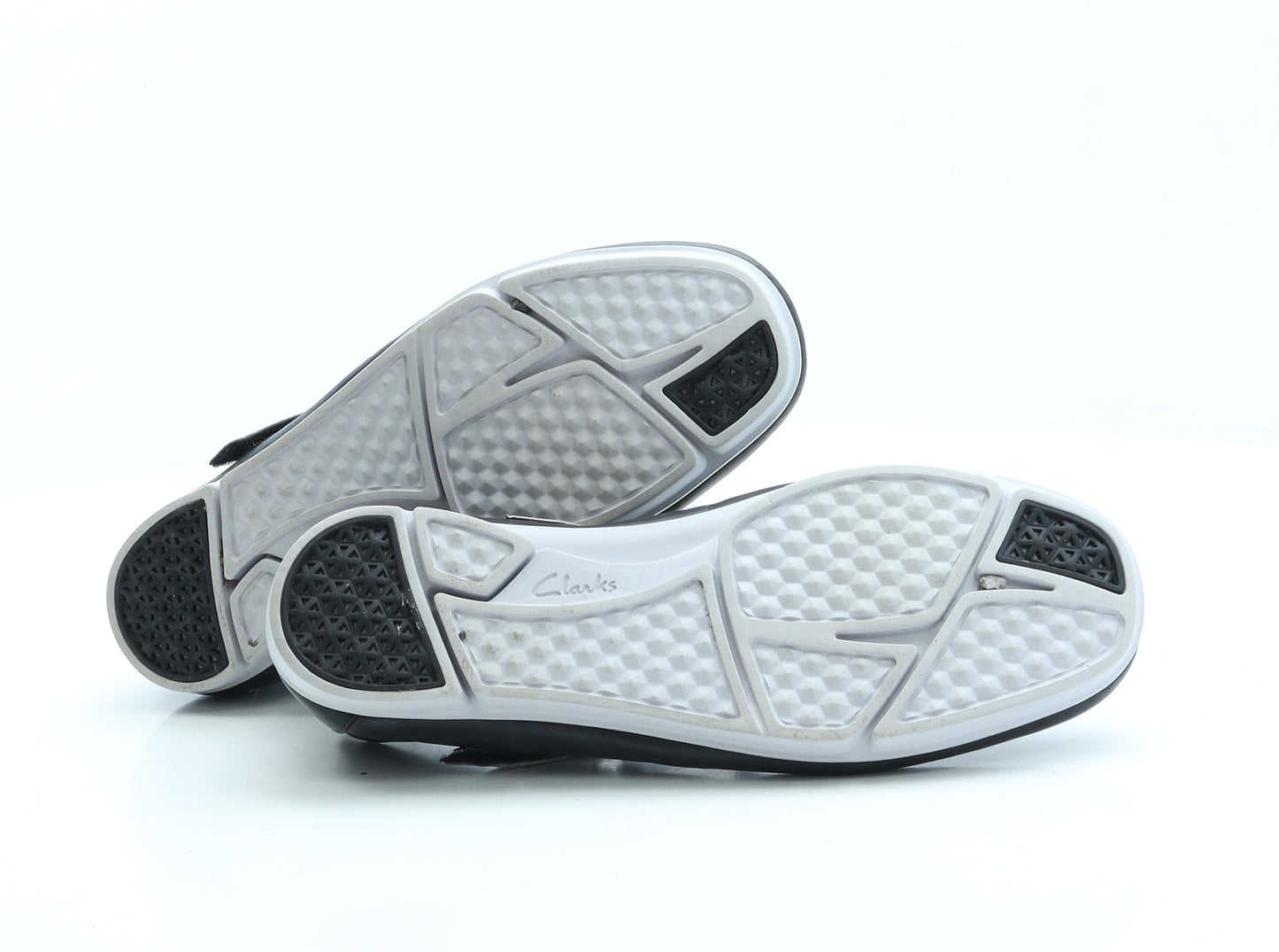 Clarks Womens Black Leather Ballet Flat UK 5 38