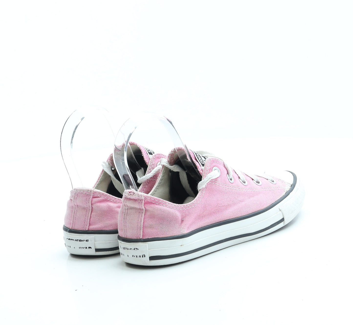 Converse Girls Pink Fabric Trainer UK 2.5