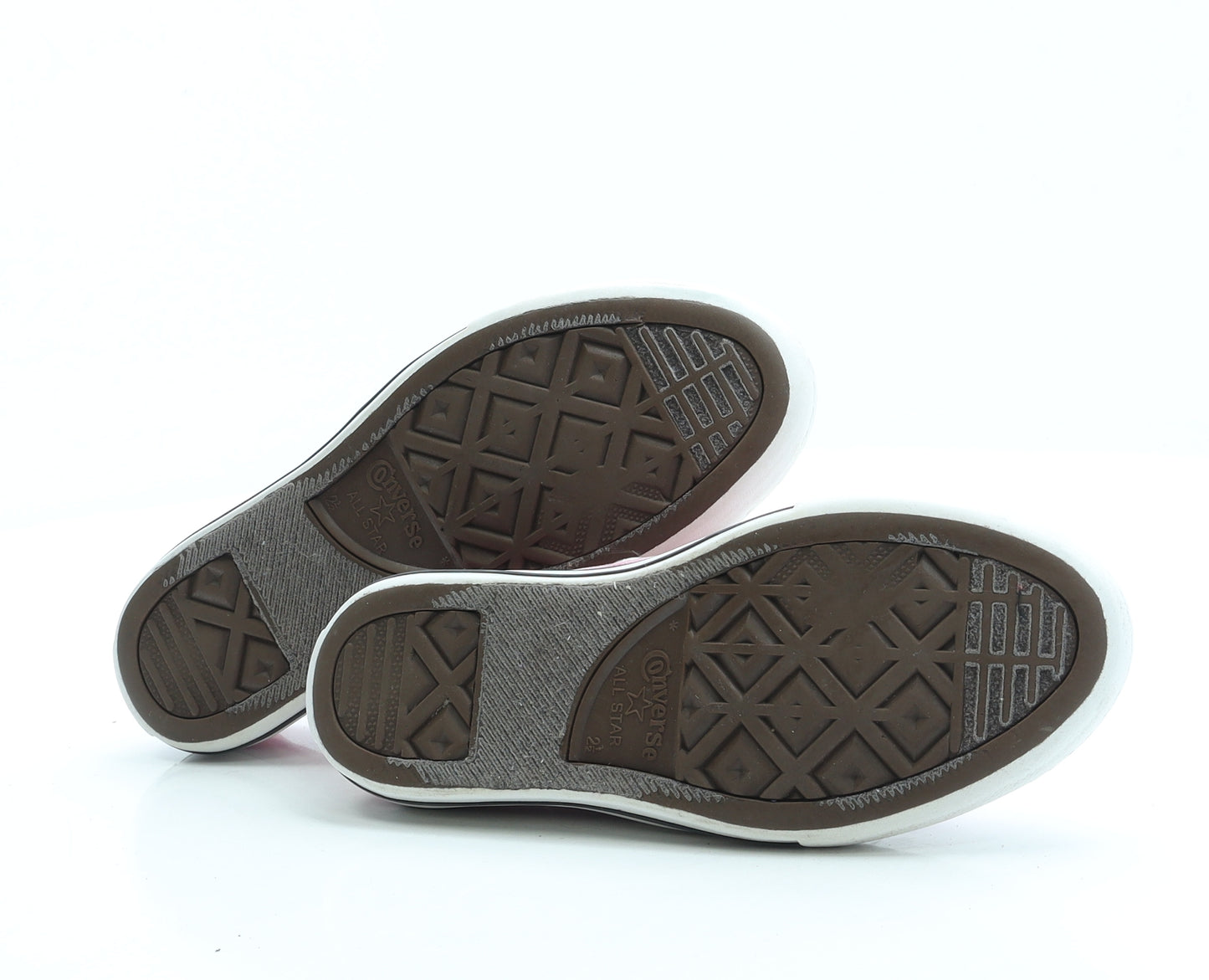 Converse Girls Pink Fabric Trainer UK 2.5