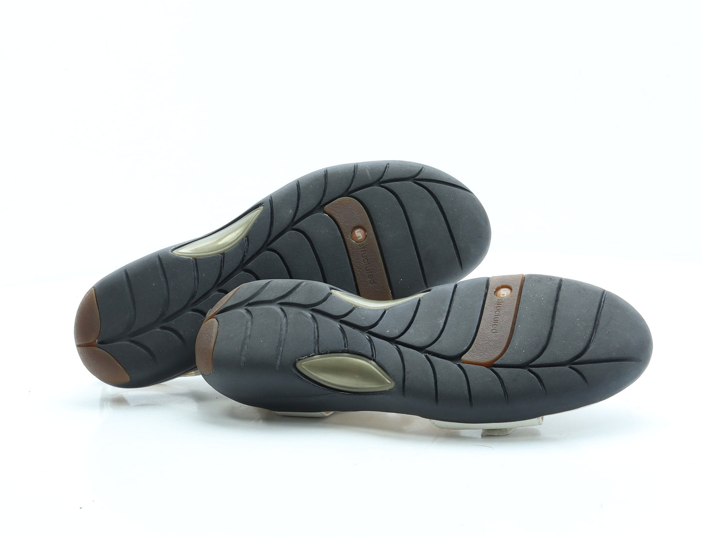 Clarks Womens Ivory Leather Slingback Sandal UK 6