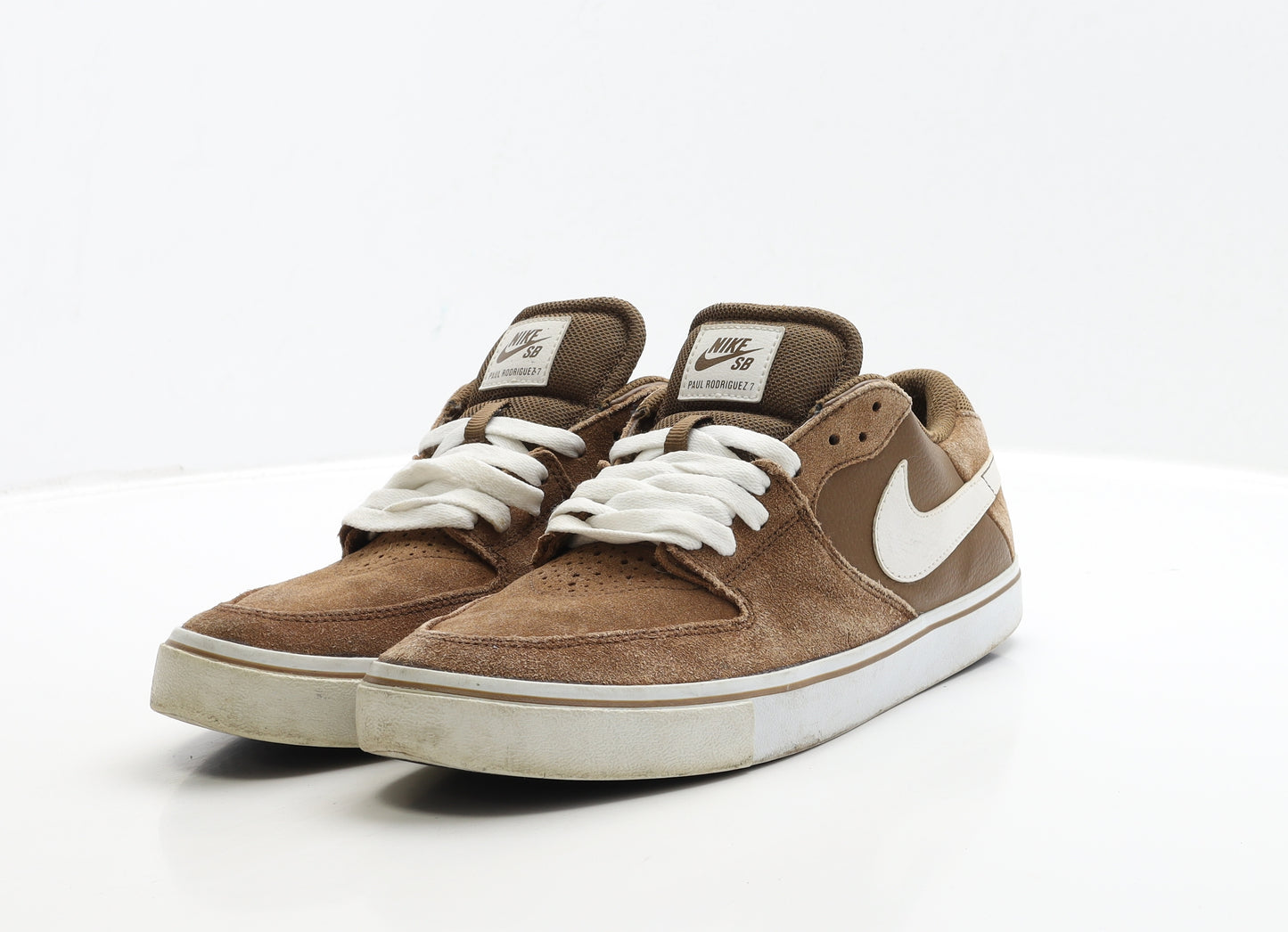 Nike Mens Brown Suede Trainer UK 9 44 - Paul Rodriguez 7