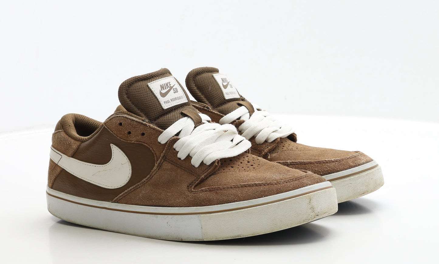 Nike Mens Brown Suede Trainer UK 9 44 - Paul Rodriguez 7