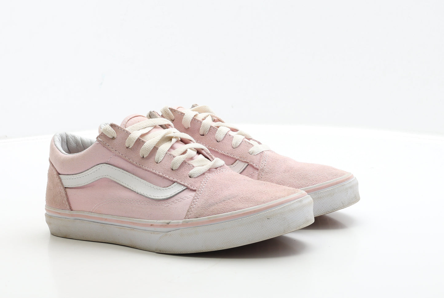 VANS Womens Pink Suede Trainer UK 5.5 38.5