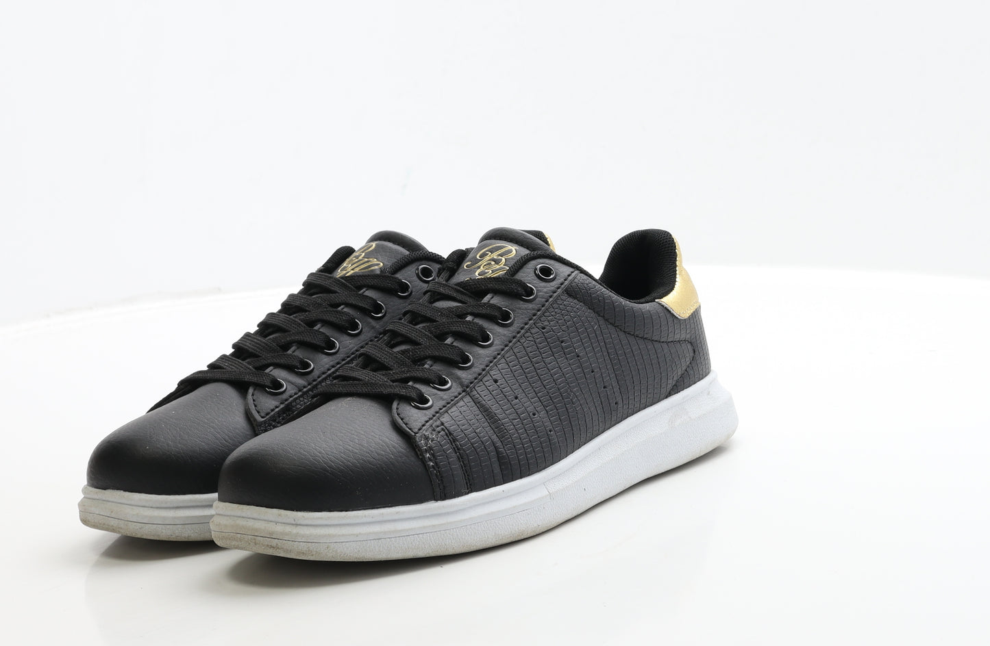 Beck&Hersey Womens Black Polyester Trainer UK 5.5 39