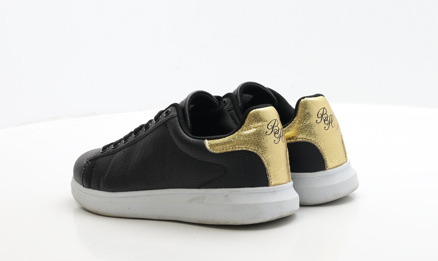 Beck&Hersey Womens Black Polyester Trainer UK 5.5 39